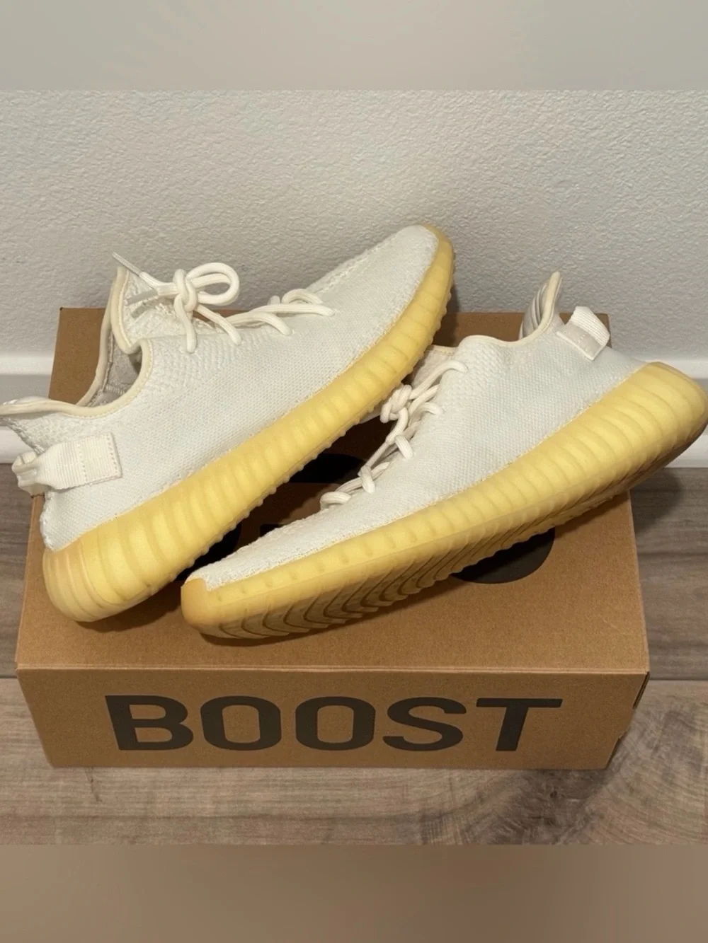 adidas Yeezy Boost 350 V2 Cream Sneakers